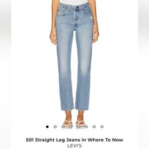 Levi’s 501 Straight Leg Jeans - Size 24x30 - Where to Now